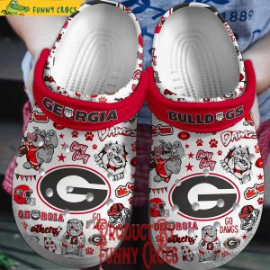 Georgia Bulldog NCAA Crocs For Adults 1