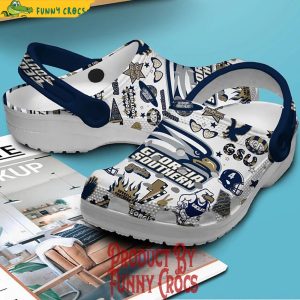 Georgia Southern Eagles Football Crocs Shoes 4