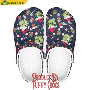 Grinch Gifts Pattern Crocs Shoes