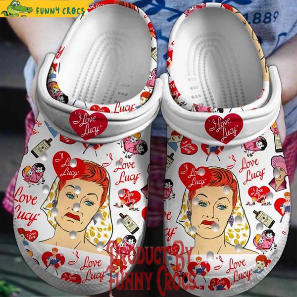 I Love Lucy Crocs Shoes