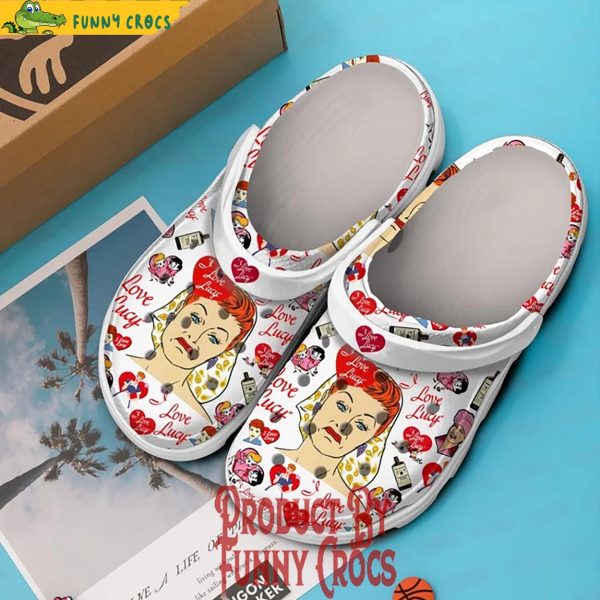 I Love Lucy Crocs Shoes