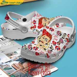 I Love Lucy Crocs Shoes 3