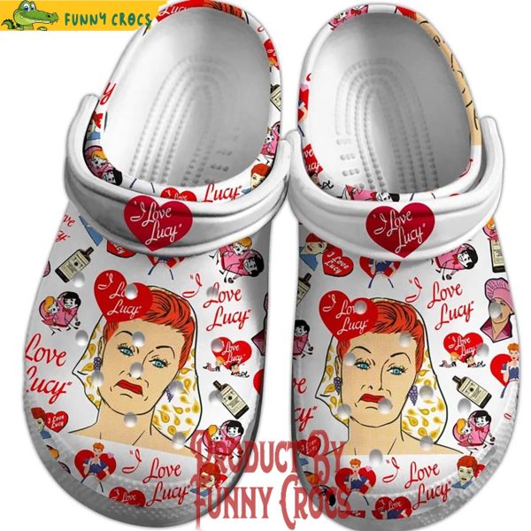 I Love Lucy Crocs Shoes