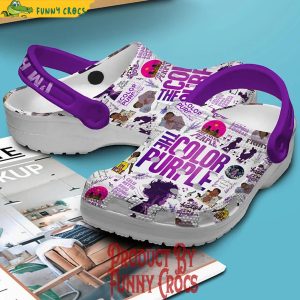 Im Here The Color Purple Music Crocs Shoes 1