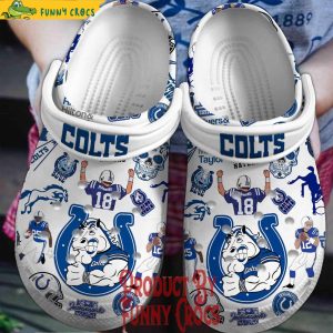 Indianapolis Colts NFL Crocs Shoes 1