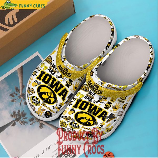 Iowa Hawkeyes Crocs - Discover Comfort And Style Clog Shoes With Funny ...
