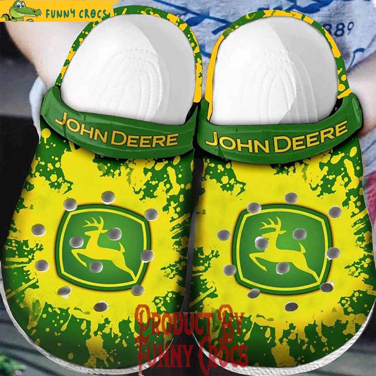 John Deere Gator Crocs Shoes - Discover Comfort And Style Clog Shoes ...
