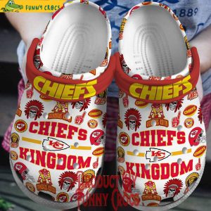 Kansas City Chiefs Kingdom Crocs For Adults 1