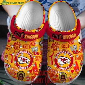 Kansas City Chiefs Kingdom Crocs Shoes 1