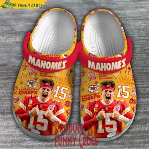 Kansas City Chiefs Mahomes Crocs Shoes 1