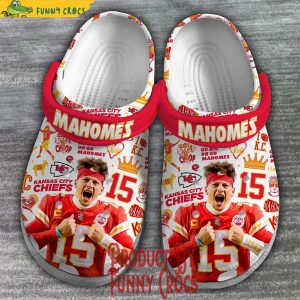 Kansas City Chiefs Mahomes Crocs Slippers
