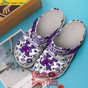 Kansas State Wildcats Football Crocs Shoes 3