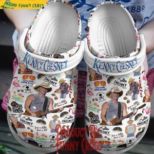 Kenny Chesney Singer Crocs Shoes