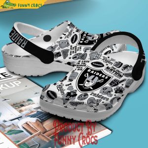 Las Vegas Raiders Raid4Life Crocs For Adults