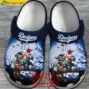 Los Angeles Dodgers Character Horror Crocs Shoes