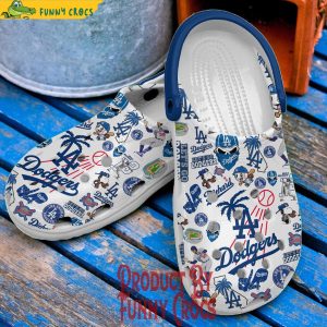 Los Angeles Dodgers Here To Play Crocs Shoes