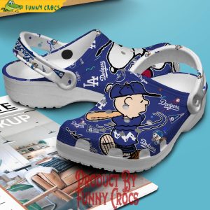 Los Angeles Dodgers The Peanuts Snoopy Crocs Shoes 3