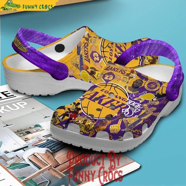 Los Angeles Lakers Crocs Gifts For Fans