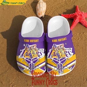 Los Angeles Lakers Kobe Bryant Crocs Shoes Gifts For Fans