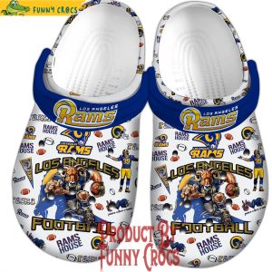 Los Angeles Rams FootBall Crocs Shoes 3