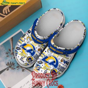 Los Angeles Rams House For Life Crocs Shoes 3