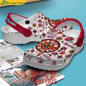 Louisiana Ragin Cajuns Crocs Shoes 3