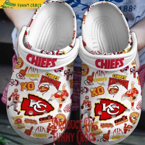 Love Chiefs Kingdom Kansas City Chiefs Crocs Shoes