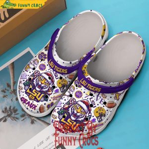 Lsu Geaux Tigers 99 Christmas Crocs Shoes