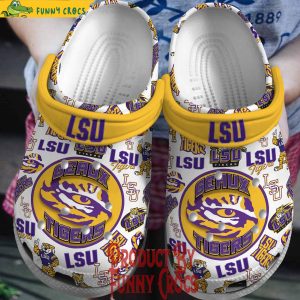 Lsu Geaux Tigers Crocs For Adults 1