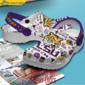 Lsu Geaux Tigers Football Crocs For Adults 2