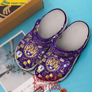 Lsu Geaux Tigers NCAA Crocs For Adults 3