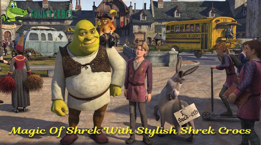 Magic Of Shrek With Stylish Shrek Crocs