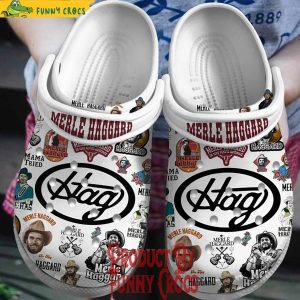 Merle Haggard Crocs Shoes