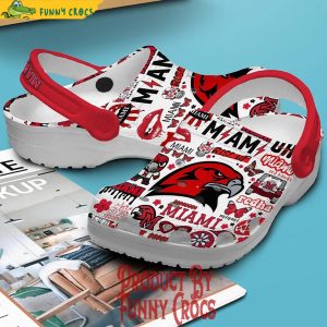 Miami RedHawks Football Crocs Shoes