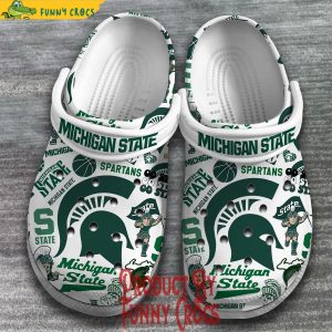 Michigan State Spartans Crocs Slippers