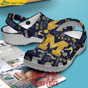 Michigan Wolverines NCAA Crocs Shoes 3