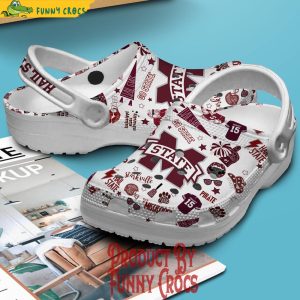 Mississippi State Bulldogs Football Crocs Shoes