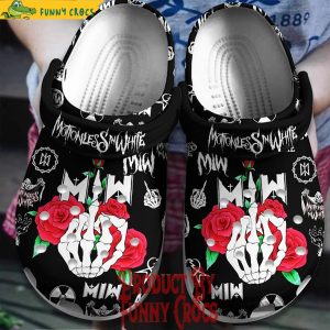 Motionless in White Black Crocs Shoes