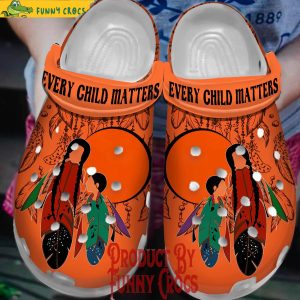 Native Every Child Matters Crocs Birthday Gift