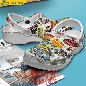 Neck Deep Band Crocs Shoes 2