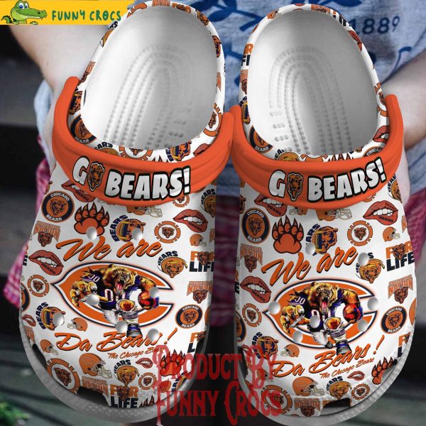 New Chicago Bears 2023 Crocs Shoes