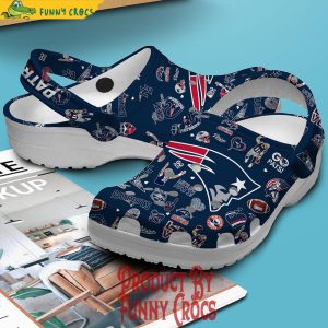 New England Patriots Crocs Shoes Crocband