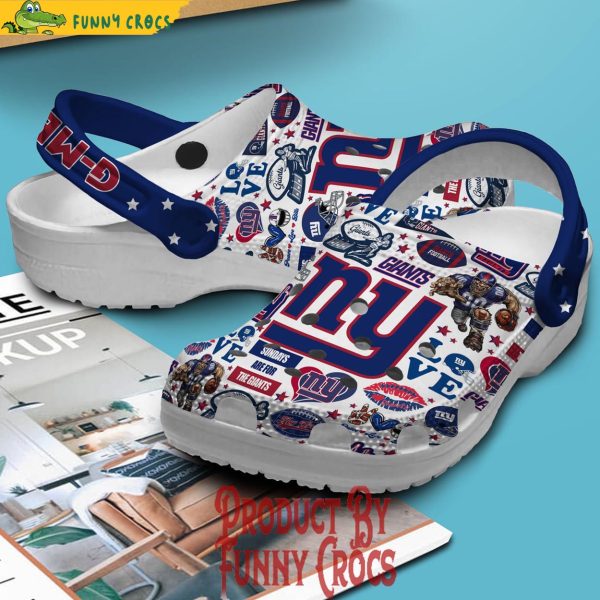 New York Giants G Men Sundays Are For The Giants Crocs Shoes
