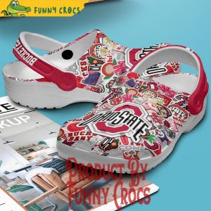 Ohio State Buckeyes Pattern Crocs Gifs For Fans 3