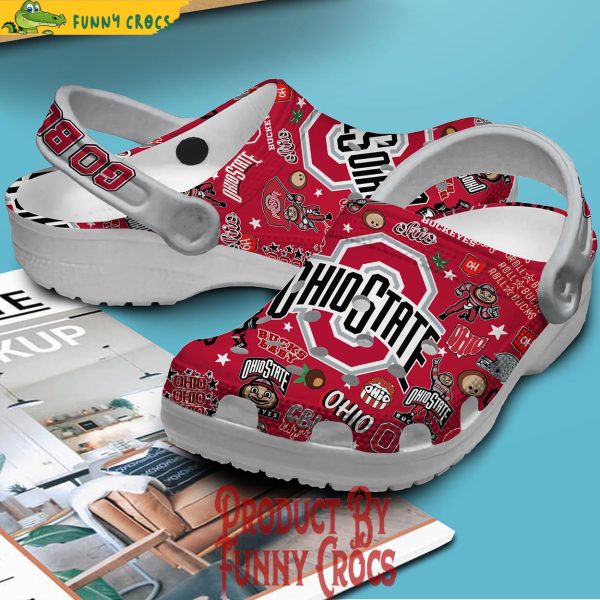 Ohio State Go Bucks Crocs Shoes