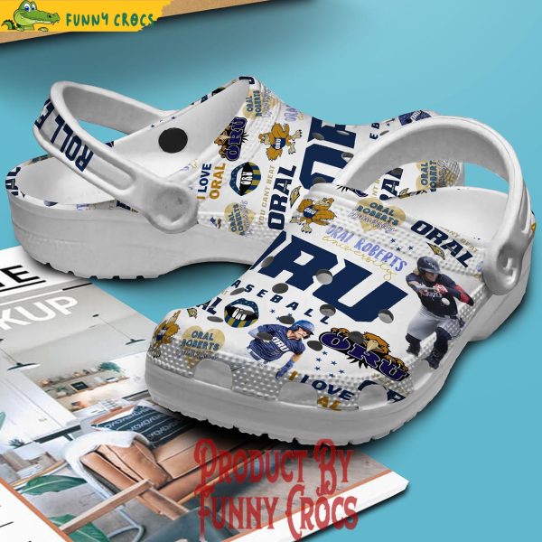 Oral Roberts Golden Eagles Baseball Crocs For Adults