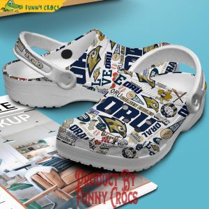 Oral Roberts Golden Eagles Baseball Crocs Shoes 3