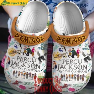 Percy Jackson And The Olympians Demigod Crocs Shoes