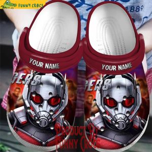 Personalized Ant Man Red Crocs Shoes