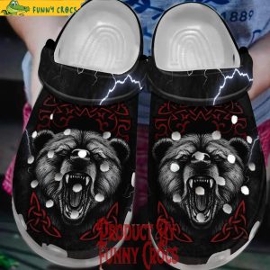 Personalized Bear Native Pattern Crocs Shoes For Kid And Adults